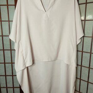 Womans Tan Blouse Small